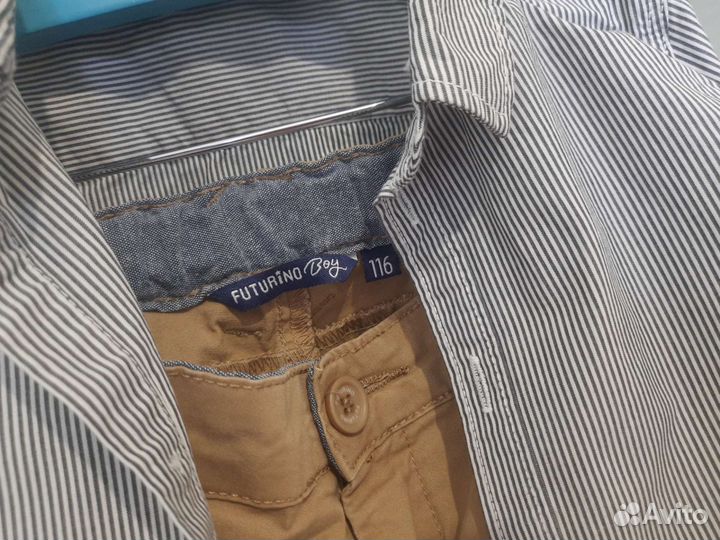 Рубашка и брюки для мальчика 116 р