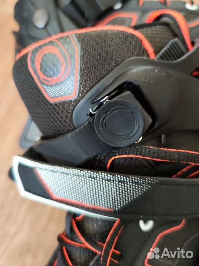 Коньки oxelo раздвижные р.35-38