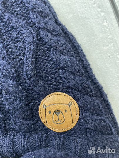 Шапка и варежки h&m