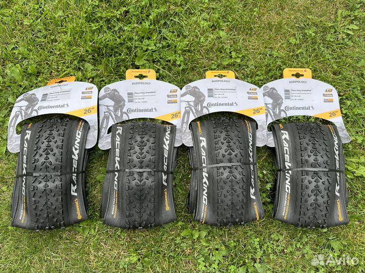Покрышки новые Continental Race king 26 2.2 TLR