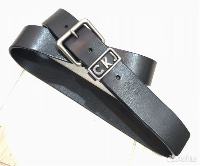 Ремень мужской Кожаный Ck
