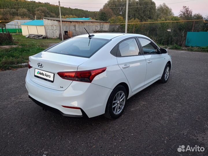 Hyundai Solaris 1.6 МТ, 2019, 95 000 км