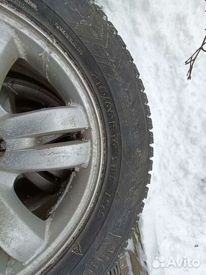 Литые диски с резиной Kia Huyndai R16 215/65