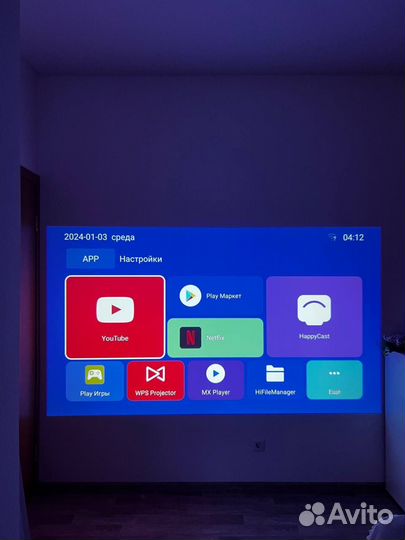 Проектор Umiio U8 pro 4k 5G