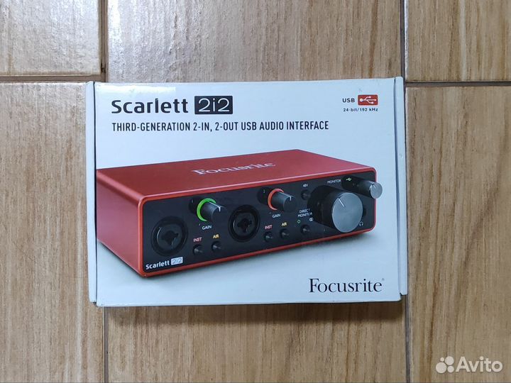 Focusrite scarlett 2i2 3rd gen