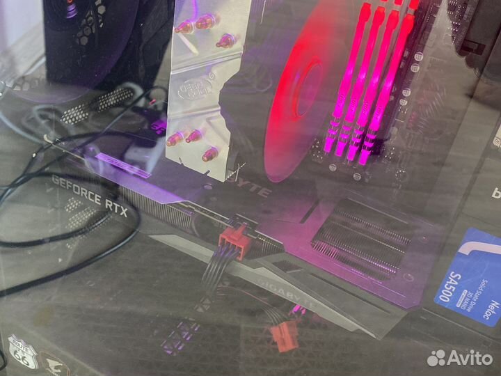 Видеокарта gigabyte RTX 3060 TI 8gb