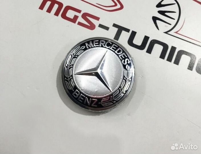 Колпачок в ступицу Mercedes Classic черный 1 шт