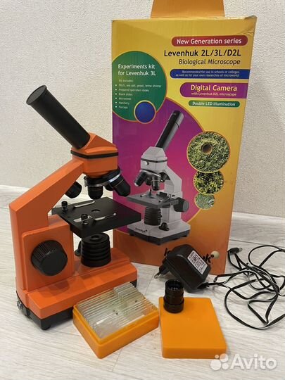Микроскоп Levenhuk 2L/3L/D2L