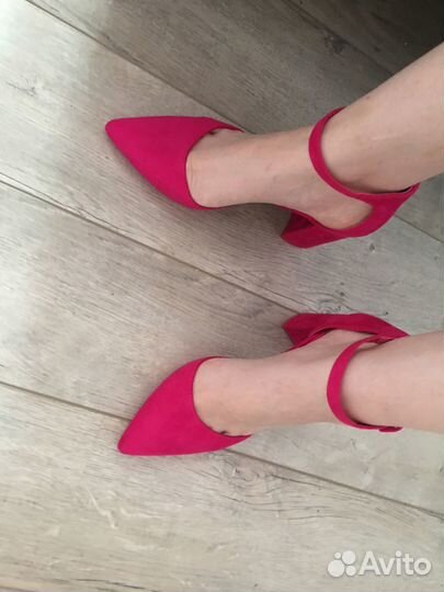 Туфли розовые