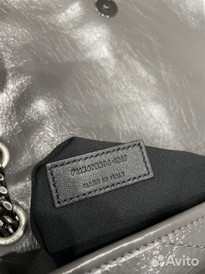 Сумка женская ysl niki серая