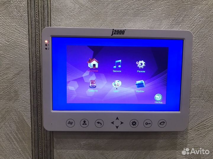 Видеодомофон J2000-DF- аврора AHD 2,0 mp 10