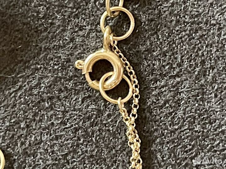 Золотая цепочка с именем 585 пробы