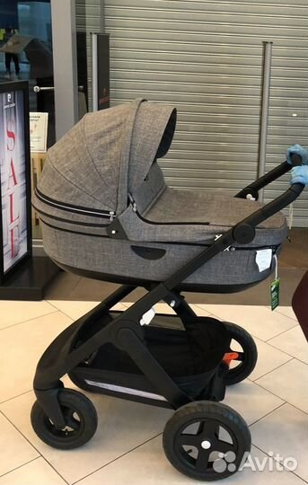 Коляска stokke trailz люлька