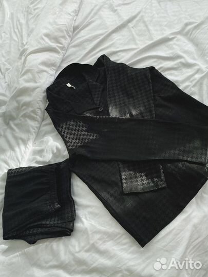 Женская пижама черная, новая