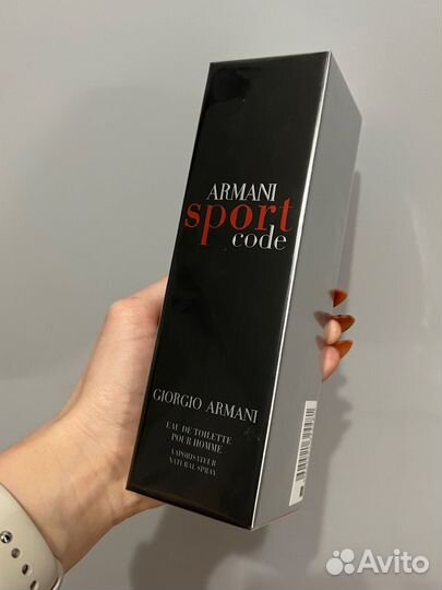 Туалетная вода Code Sport Giorgio Armani 125мл
