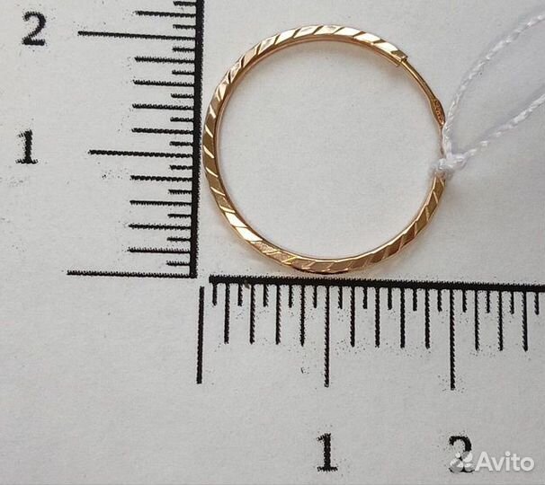 Золотые серьги