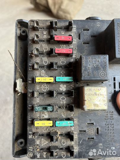 Блок предохранителей ваз