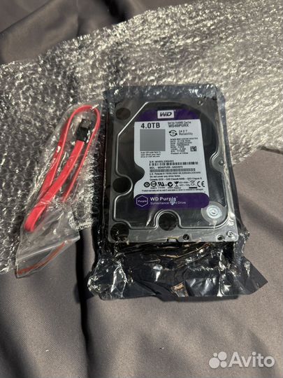 Жесткий диск HDD WD Purple IntelliPower 4TB