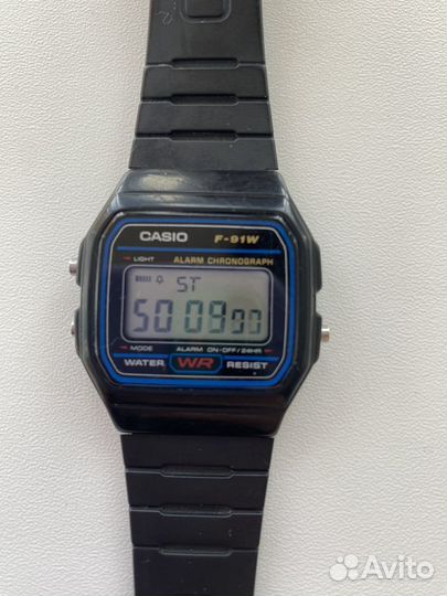 Часы casio f 91w