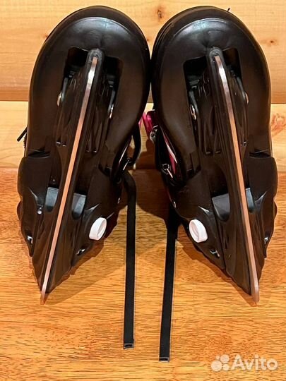 Коньки детские раздвижные, размер 35-38