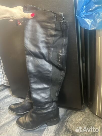 Сапоги ботфорты