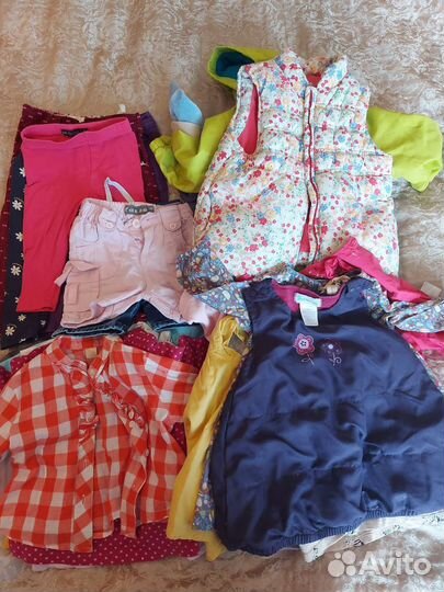 Пакет вещей для девочки 74-80