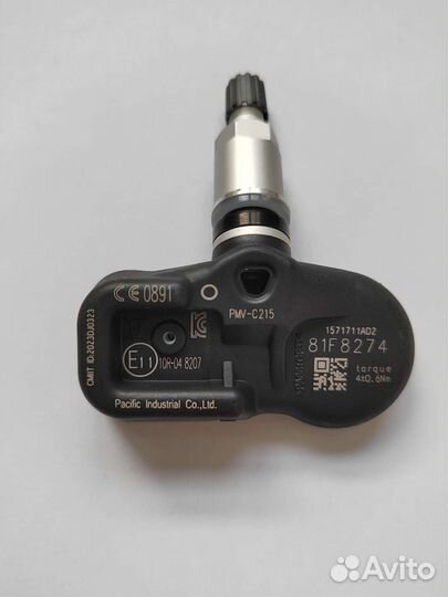 Датчики давления в шинах Toyota/lexus