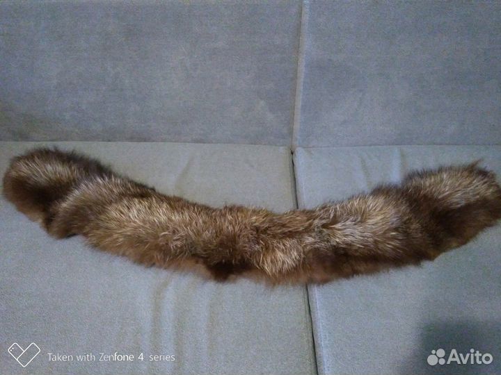 Мех чернобурой лисы и песца