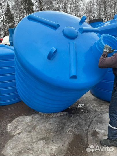 Бак для воды / Бочка пластиковая дт 2000л - 10000л