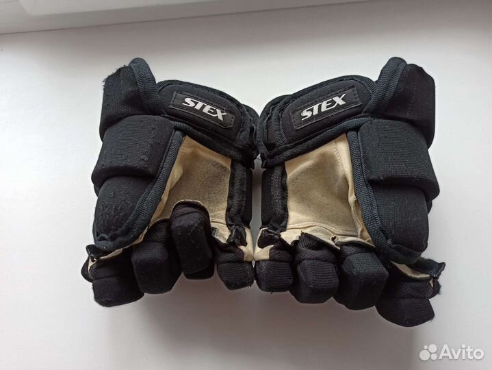 Краги хоккейные детские stex размер 10