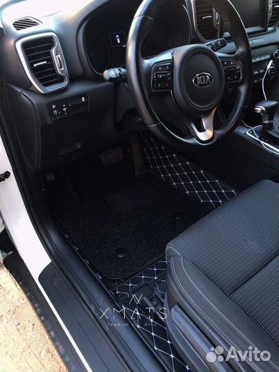 Коврики из экокожи для KIA Sportage (QL)