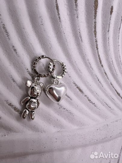 Ассиметричные серьги