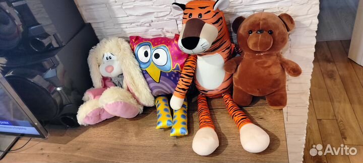 Мягкие игрушки, куклы, рюкзачки