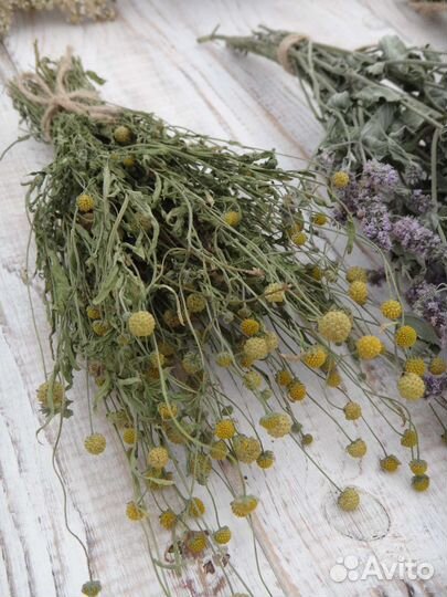Ароматные и лекарственные травы для свечей и бани