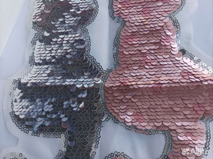 Аппликация на одежду пришивная