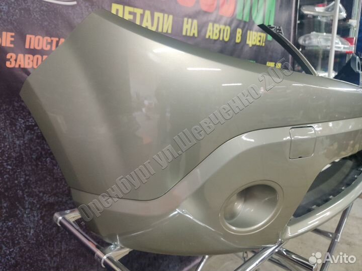 Бампер передний без птф Renault Sandero все цвета