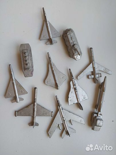 Самолетики СССР металлические