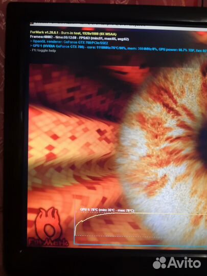 Видеокарта GTX 760 2gb gddr5 256bit