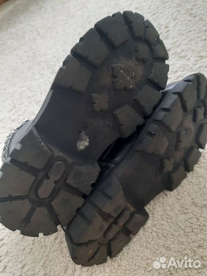 Ботинки демисезонные для девочки 34 размер