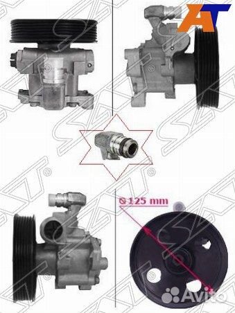 Насос гур mercedes-benz SLK-class