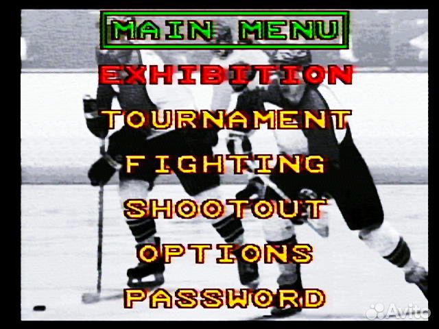 SFC snes Super Slap Shot ntsc-U Лицензия