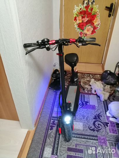 Электросамокат kugoo m4 pro с сиденьем