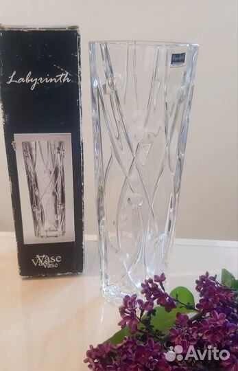 Ваза для цветов Bohemiya (Чехия)