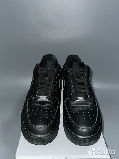 Кроссовки Nike Air Force 1 Low Black оригинал