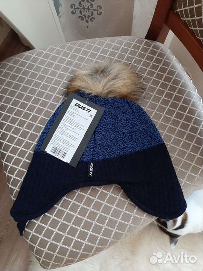 Шапка для мальчика новая размер 54