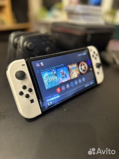 Nintendo switch oled с играми
