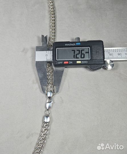 Серебряная цепь Людовик 925/50,37/65