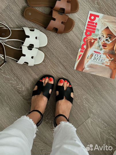 Сандалии Hermes santorini