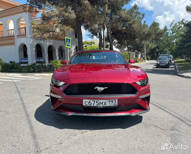 Прокат кабриолета Ford Mustang