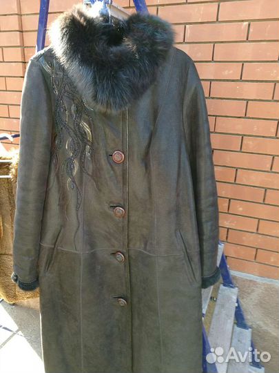 Дубленка натуральная женская 50 52